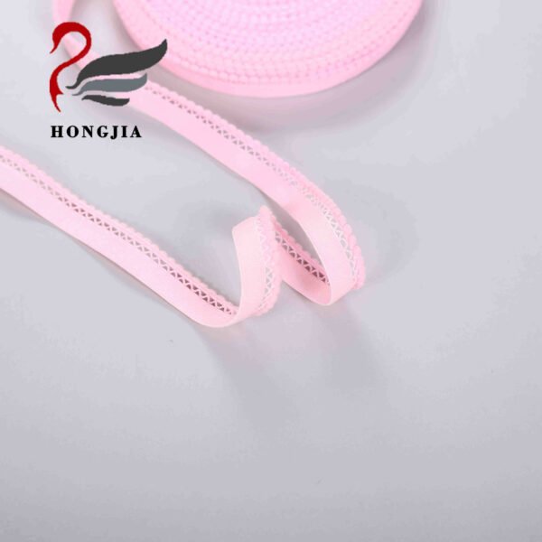 High Quality Fashion Mesh Elastic Waistband Reflective Bias Binding Tape for Bra Waist