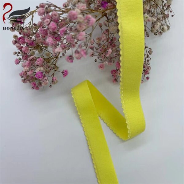 Main-04 Direct Selling Manufacturer Customized logo Nylon Jacquard Silk Men's Underwear Elastic Webbing