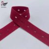 Wholesale Colorful Elastic Waistband Band Knitted 2 Cm Adjustable Buttonhole Elastic Webbing for Pregnant Women