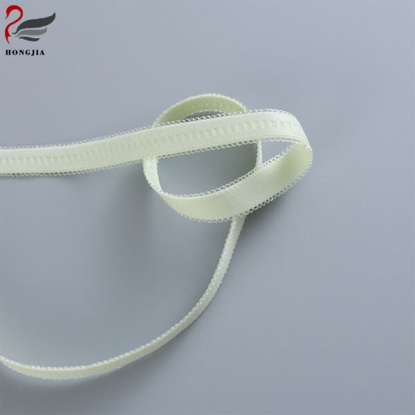 Beautiful Design 10MM 12MM Customized Nylon Spandex Picot Edges Elastic