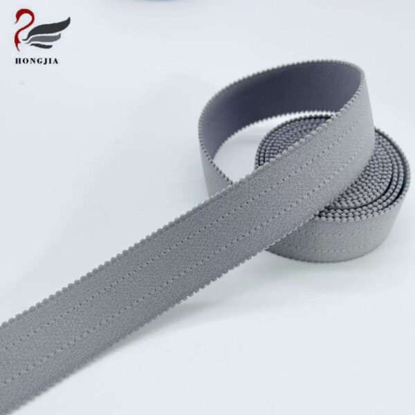 Wholesale Serrated Nylon Elastic Band Underwear Accessories Stretch Shoulder Strap Anti-slip Elastic Bra Straps