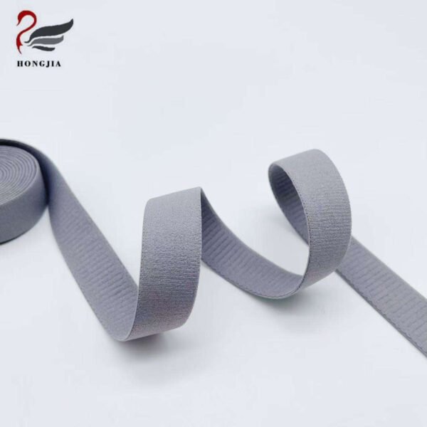 Factory Wholesale Underwear Jacquard Elastic Band Nylon Ribbing Webbing Shoulder Strap Lingerie Elastic Tape
