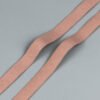 Main-05 High Quality 10mm Brown Soft Knitted Elastic Webbing 10Mm Nylon Spandex Plush Elastic Bra Strap for Lingerie