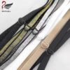 Wholesale Multicolor Polyester Elastic Band Shiny Anti-slip Adjustable Resistant Bra Straps for Lingerie