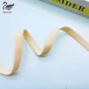 Custom logo Plush Adjustable Shoulder Strap Shiny Nylon Jacquard Elastic Band Non slip Bra Strap Elastic
