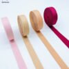 Wholesale 10mm Smooth Shiny Stain Bra Shoulder Strap Ribbing Elastic Band Bra Straps Elastic for Underwear Lingerie