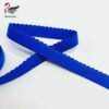 Wholesale 15mm Plush Picot Edge Elastic Band Soft Underwear Elastic Waistband Nylon Non slip Elastic Bra Strap Band