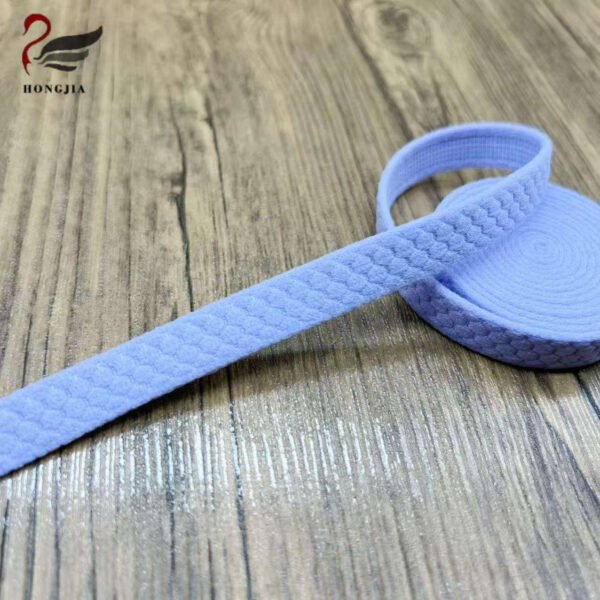 High Quality 12mm Plush Soft Underwire Channeling Polyamide Brushed Elastic Underwire Casing Tape for Lingerie