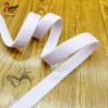 Custom logo Printing 18mm Underwear Elastic Band Nylon Elastic Bra Strap Picot Edge Jacquard Elastic Band