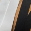 Main-05 Double-sided Twill Elastic Waistband Elastic Rubber Band 2cm-5cm Black and White Webbing DD Factory Stock Supply