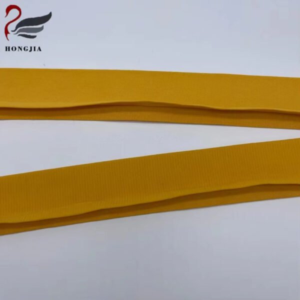 Main-05 Wholesale 35mm Colorful Nylon Underwear Edging Elastic Band Elastic Bra Strap Knitted Fold Over Elastic