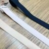 OEM ODM 25mm Picot Edge Bra Elastic Band Strap Plush Soft Nylon Scalloped Lingerie Elastic Tape for Garment
