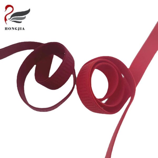 Custom Color Logo Skin Friendly Polyamides Underwear Elastic Band Durable Nylon Bra Elastic Strap for Garment