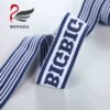 HongJia Custom LOGO Woven Elastic Band Straps Width 35mm Elastic Waist Band for Garment Underwear