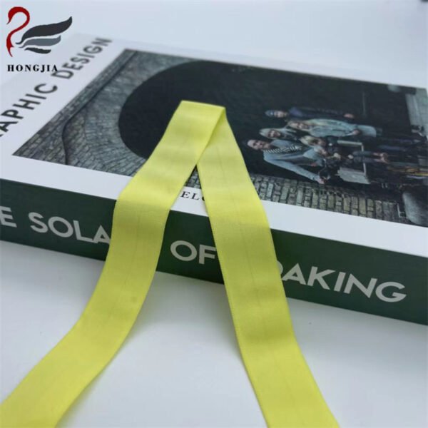 Hongjia Folding Elastic for Underwear Elastic/sportwear/yogawear Band Woven Webbing Nylon Elastic Band