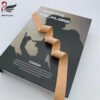 Custom logo Printed Shiny Elastic Band Nylon Herringbone Anti slip Knitted Binding Tape Fold Over Elastic Band