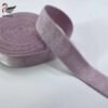 Custom Colorful Soft Polyamide Picot Edge Elastic Bra Strap Lingerie Elastic Lace Trim Jacquard Elastic Band