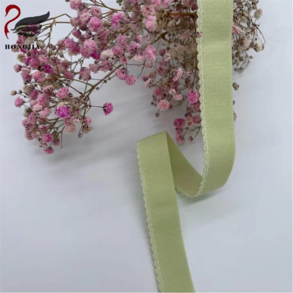 Main-05 Direct Selling Manufacturer Customized logo Nylon Jacquard Silk Men's Underwear Elastic Webbing