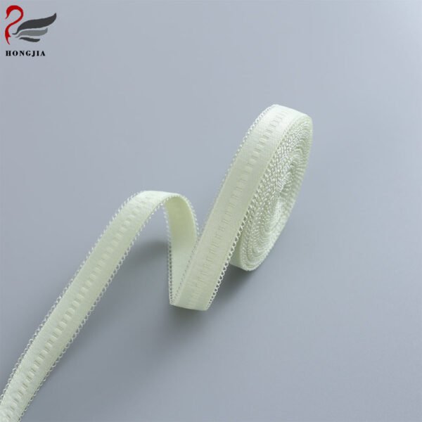 Beautiful Design 10MM 12MM Customized Nylon Spandex Picot Edges Elastic
