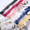 Wholesale Multiple Color Soft Nylon Elastic Band Adjustable Bra Shoulder Strap Breathable Lace Ribbon