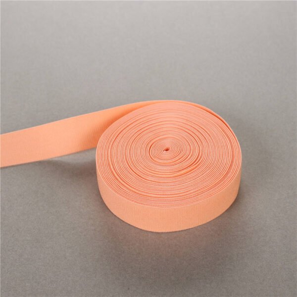 Main-06 Factory Wholesale 20mm Flat Soft Nylon Elastic Webbing Bra Strap Elastic for Sports Bra Underwear