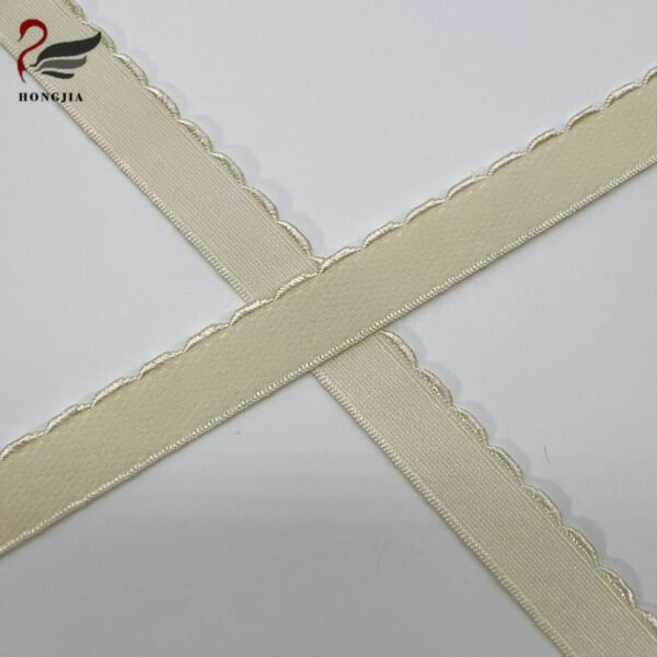 Wholesale Lingerie Picot Lace Elastic Band Soft Underwear Elastic Waistband Nylon Bra Elastic Strap