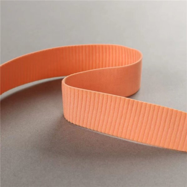 Custom Nylon Elastic Band Plush Ribbing Underwear Shoulder Straps Non slip Fold Over Bra Elastic Strap