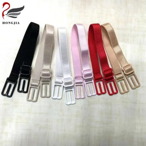 Factory Direct Sales Shiny Nylon Adjustable Non-slip Underwear Shoulder Strap Bra Elastic Band