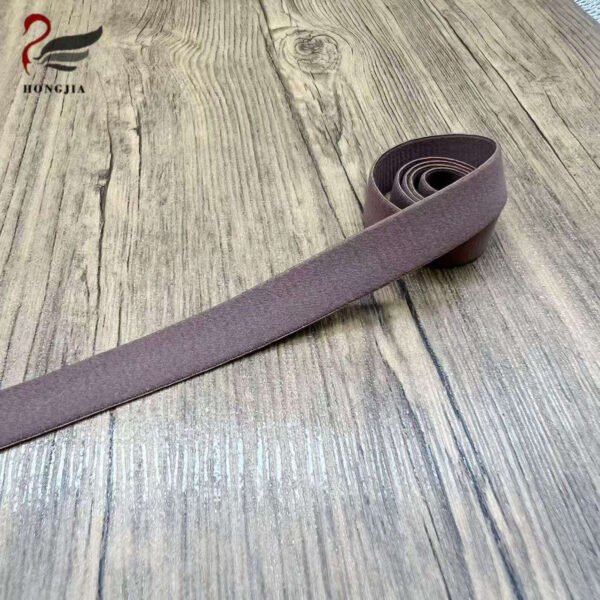 High Quality 15mm Soft Polyamide Bra Elastic Tape Plush Elastic Band Polyamide Non-slip Elastic Bra Straps
