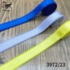 Wholesale Colorful 23mm Polyamide Double Sided Shiny Elastic Bra Strap Picot Elastic Lace Trim for Lingerie