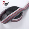 Wholesale Custom 30mm Striped Knitted Elastic Band Soft Nylon Jacquard Elastic Band for Underwear Waistband