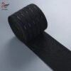 Main-06 Customized 8.5cm Wide Silicone Gripper Elastic Waistband Anti-slip Silicone Coated Elastic Band for Cycling Sportswear