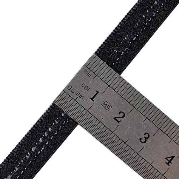 Wholesale Custom Color Soft Silicone Gripper Elastic Tape Anti-Slip Silicone Elastic Band for Garment