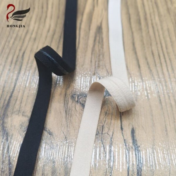 Main-06 12mm Soft Skin-friendly Silicone Elastic Tape Anti-Slip Silicone Gripper Elastic Band for Bra Straps Underwear Sportwear