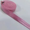 Custom Printing Nylon Spandex Knitted Bias Binding Elastic Tape Herringbone Fold Over Elastic for Underwear