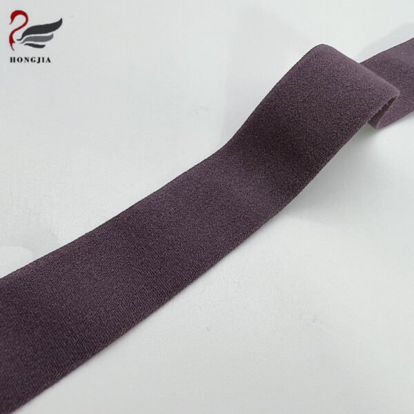 Wholesale Custom 10mm Nylon Colorful Soft Underwear Elastic Binding Bias Tape Fold Over Elastic Band