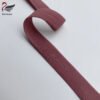 Hot Selling 12mm 15mm 20mm Fold Over Elastic Bias Tape Nylon Bra Elastic Band Knitted Fold Over Elastic for Underwear