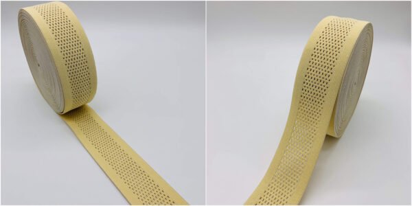Breathable Polyester Elastic Mesh Tape Knitted Webbing Band Elastic Medical Compression Tights for Garment