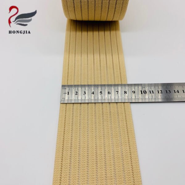 Custom Color Size 8cm Twill Fish Silk Mesh Elastic Webbing Postpartum Elastic Band for Abdominal Support