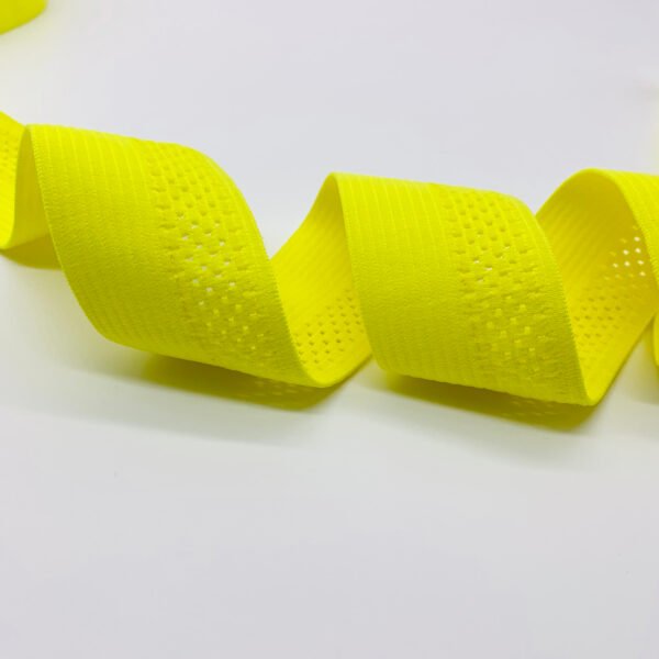 Cotton Yellow Polyester Fold Cotton Trim Elastic Knitting Trim Bias Tape Wholesale