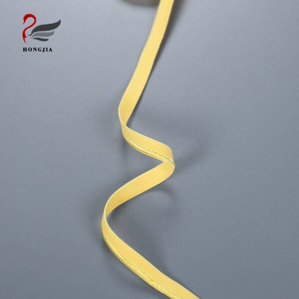 Main-06 High Quality Nylon Underwear Bra Elastic Band Adjustable Bias Piping Tape Shiny Bra Elastic Strap
