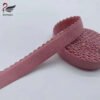 ISO Certified 15mm 20mm Soft Picot Edge Elastic Band Nylon Underwear Shoulder Strap Plush Bra Elastic Strap