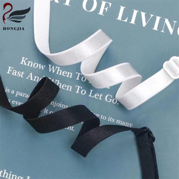 Hongjia Shiny Silk Underwear Bra Webbing Elastic Band