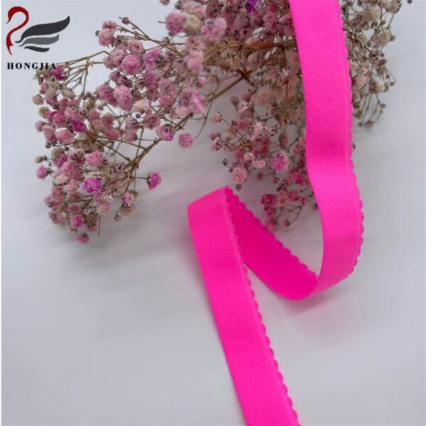 Main-06 Direct Selling Manufacturer Customized logo Nylon Jacquard Silk Men's Underwear Elastic Webbing