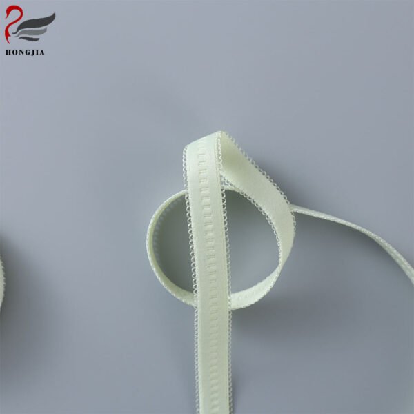 Beautiful Design 10MM 12MM Customized Nylon Spandex Picot Edges Elastic