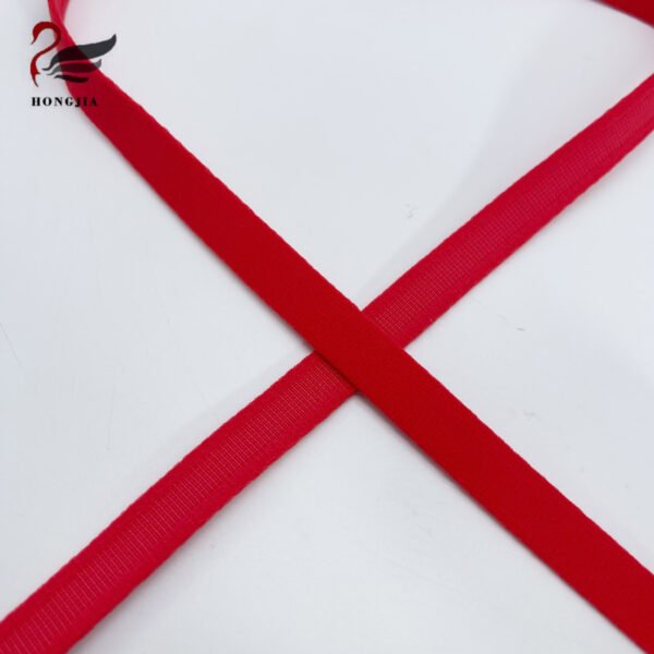 Factory Wholesale Single-sided Fluffy Elastic Band Nylon Elastic Tape Bra Shoulder Elastic Strap for Bra Accessories